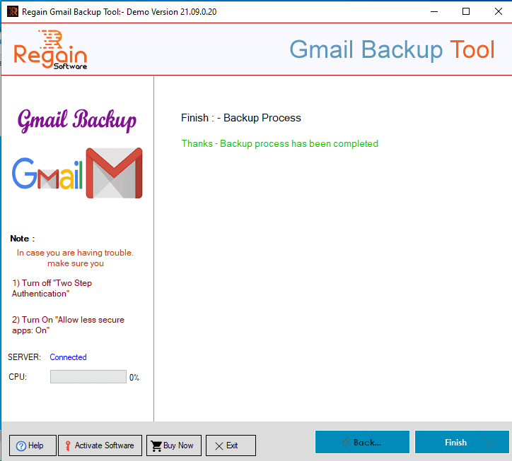 Transfer Gmail mailbox to outlook format